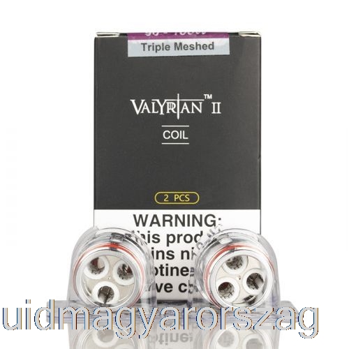 Uwell Valyrian Ii 2 Cseretekercs 0,16 Ohm Un2-3 Tripla Mesh Tekercs Vape E Cigi